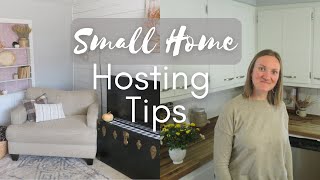 Small Home Hosting Tips and Tricks | How to host well in small spaces