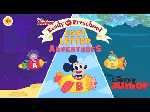 Sail the Seas of Learning| Lost Letter Adventures: Mickey Mouse Ready for Preschool Disney Junior