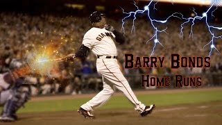 BARRY BONDS BEST HOMERUNS!!