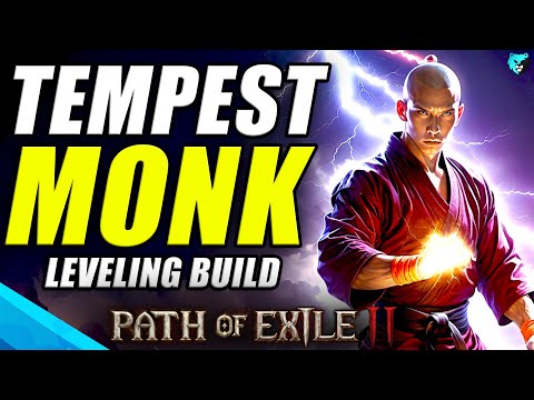 SPEEDRUN Tempest Monk Leveling Build for Path of Exile 2