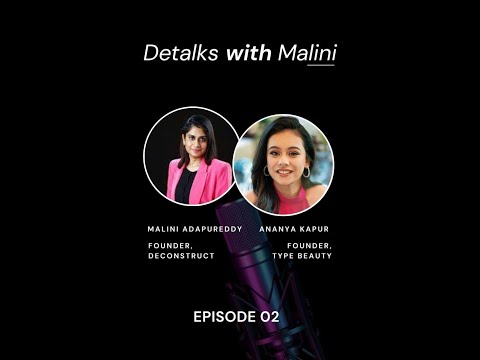 We are back with Episode 2 of Detalks with Malini!🖤