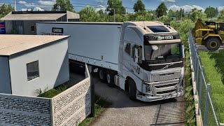 Challenging Narrow Roads Throughout the Journey | Volvo Fh 750 | #ets2 1.51