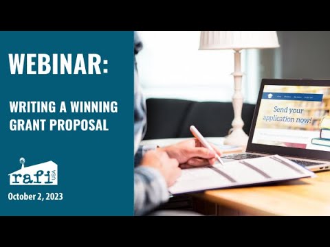 WEBINAR: Grant Writing