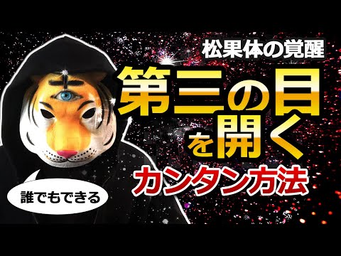 第三の目を開く誰でもできるカンタン方法【松果体の覚醒】