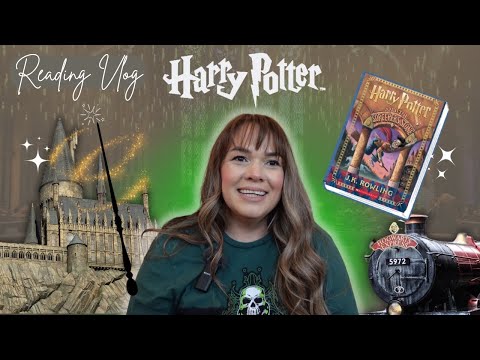 Reading Harry Potter 📚✨🪄 A Reading Vlog 🎥