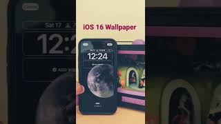 New wallpaper setting in iOS  16 #ios #ios16 #iphone #apple #shorts #widgets #iphone14 #iOS