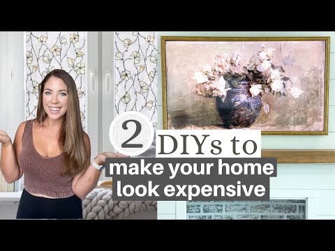 2 EASY + AFFORDABLE DIYS TO MAKE YOUR HOME LOOK EXPENSIVE! 🏠 🔨 DIY HOME HACKS