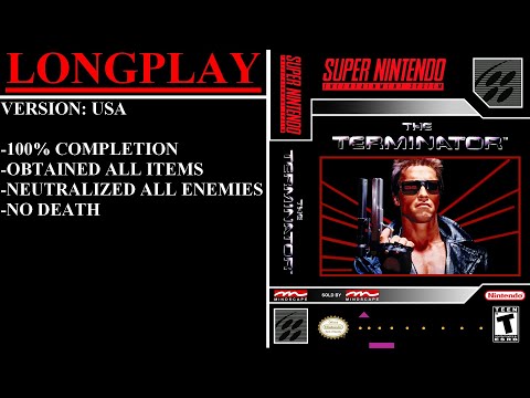 The Terminator [USA] (Super Nintendo) - (Longplay | 100% Completion)