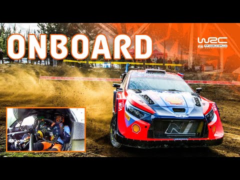 ONBOARD Lappi in Shakedown | WRC Rally Chile Bio Bío 2024