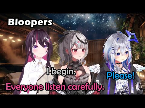 AZKi, Kanata, and Sakamata's Show Everyone the Bloopers of Sakamata's Starving Stomach Noise