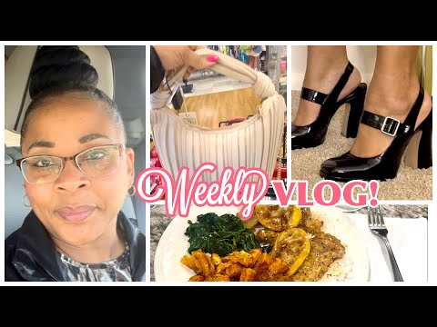 WEEKLY VLOG! Shop With Me TJ Maxx Haul + Cook Dinner With Me + Do I NEED It? GETTING OUT!!!