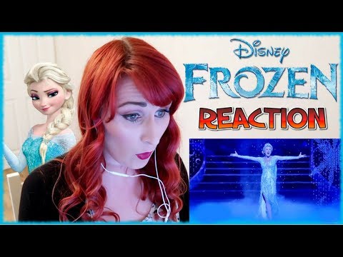 Frozen the Musical REACTION | Caissie Levy performing 'Let it Go'