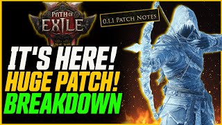 HUGE CHANGES! Endgame Changes, Unique Buffs, & More! // Path of Exile 2 Patch 0.1.1 Breakdown