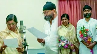 Hum Tum Pe Marte Hain Song Recording | Lata Mangeshkar | Flashback Video