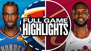 THUNDER at CAVALIERS | FULL GAME HIGHLIGHTS | January 8, 2025