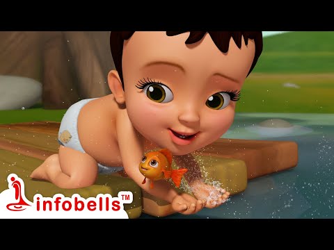 Akash Ghire Megh Koreche | Bengali Rhymes for Children | Infobells