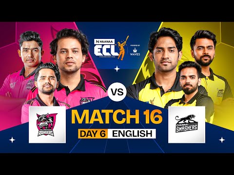 [ENGLISH] #ECL | Match 16 | Rajasthan Rangers vs Chennai Smashers | Zayn Saifi vs Thugesh