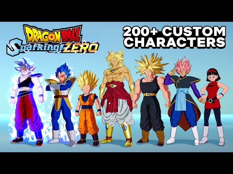 DRAGON BALL: Sparking! ZERO – All New 200+ Characters Customization & Costumes w/ Gameplay! (Mod)