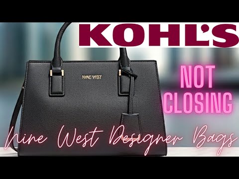 Nine West Bag Obsession at Kohl's! 👜 MUST-HAVE Styles for Every Occasion Trendy Affordable Totes