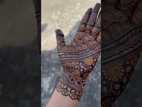 #shorts beautiful full hand mehndi design