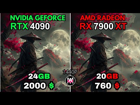 RX 7900 XT vs RTX 4090  : 2K GAMING TEST