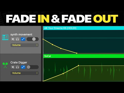 How to Fade IN and Fade OUT in GarageBand