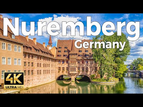 Nuremberg (Nürnberg), Germany Walking Tour (4k Ultra HD 60 fps) - With Captions