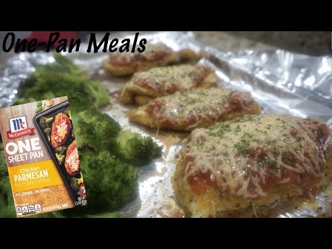 One-Pan Recipes | McCormick One Sheet Pan Parmesan | Chicken Parmesan Recipe