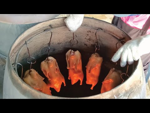 Chinese steamed pancakes Roast Duck Wrappers Making Skills /脆皮烤鴨,荷葉餅製作技巧-Taiwan Street Food