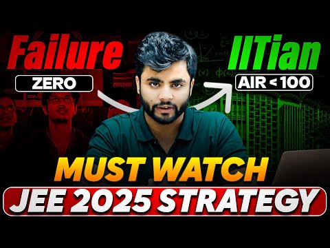 10 Days STRATEGY for JEE MAINS 2025 | Crack JEE in 10 days 🚀