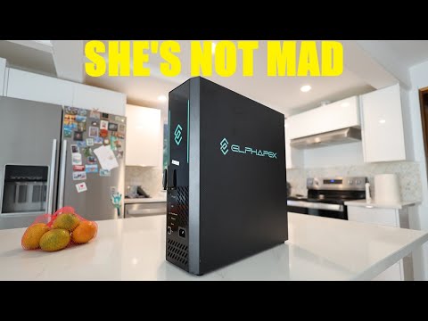 Wife APPROVED Crypto Mining in the KITCHEN!