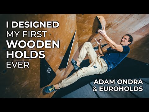 I Designed My First Wooden Holds Ever ⭐ | Adam Ondra + Euroholds