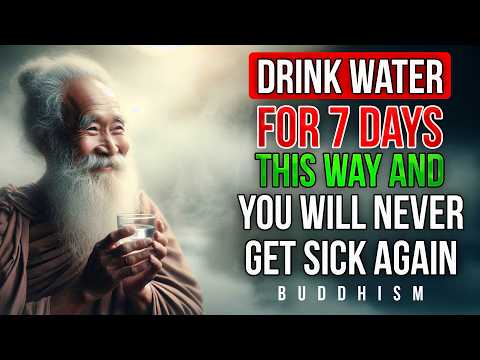 99% of People DON’T KNOW the Correct Way to Drink Water | Buddhist Teachings | Buddhism