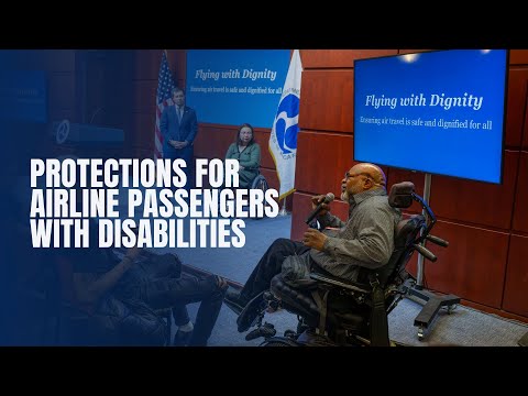 NEW: DOT announces protections for airline passengers with disabilities