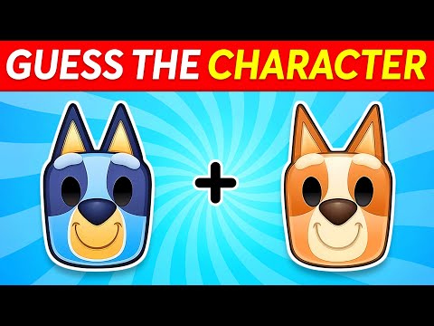 Guess The Bluey Characters By EMOJI 😍🐶💙 Bluey Animation Emoji Quiz