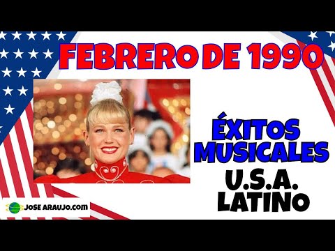 Top 20 Latino: Estados Unidos 🇺🇸, Enero de 1990 🌟🎶