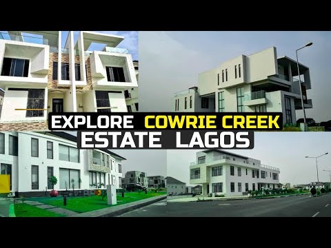 LAGOS NIGERIA | COWRIE CREEK ESTATE IKATE LEKKI | ESTATE AND HOUSE TOUR IN LEKKI