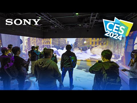 Ghostbusters Interactive Group Experience Demo | SONY | CES 2024