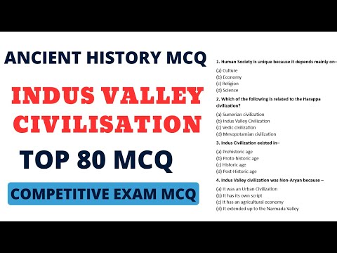 Best MCQ Indus valley civilization / Harappa Civilization / Ancient History / Gk questions #ncert