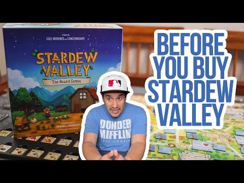 Before You Buy Stardew Valley the Board Game | Stardew Valley the Board Game is Amazing