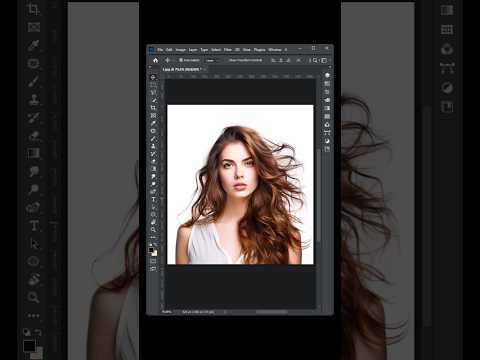 Photoshop 2025 Tricks - How to Cut Out Hair Easily & Fast #photoshopTutorial#Adobephotoshop#editing