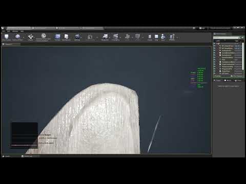 Vertex Painting on 980k Mesh FPS Showcase - Runtime Vertex Color Paint & Detection Plugin