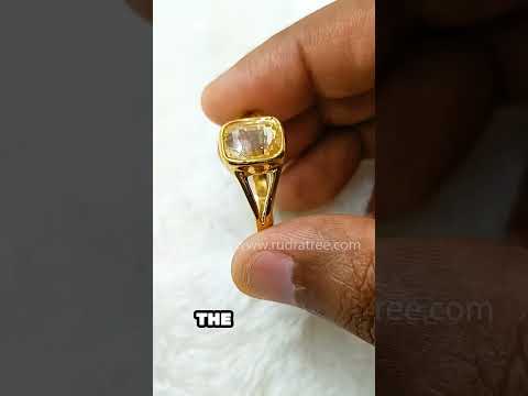 5.1 carat Yellow sapphire from Srilanka | RudraTree Rudraksha and Gemstones