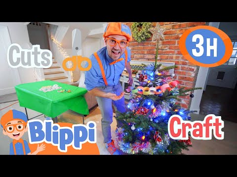 Blippi’s Holiday Crafts: Decorating for Christmas Fun! | Blippi | Kids TV Shows