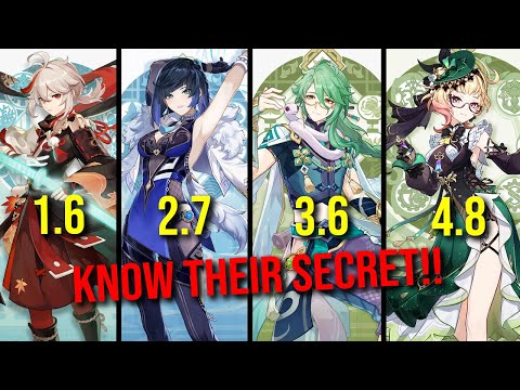 What SECRETS do the final character of each version hold? | Genshin Impact