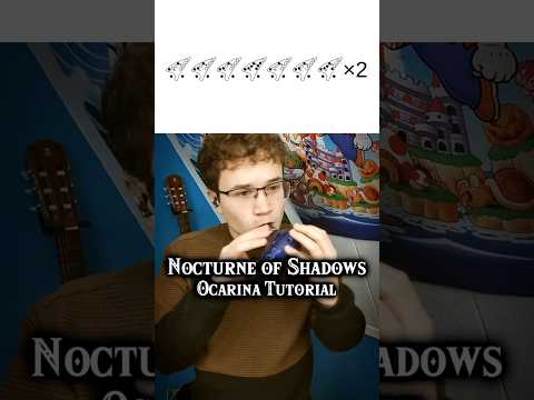 Nocturne of Shadows - Ocarina Tutorial⚫🎶