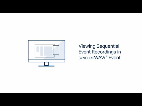 Tips & Tricks: Viewing Sequential Event Recordings in SYNCHROWAVE Event