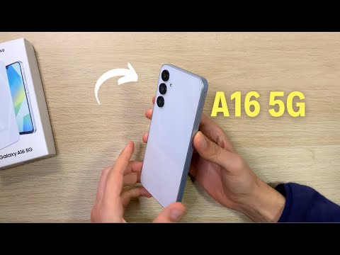 Galaxy A16 5G White 4/128GB - Unboxing & Setup