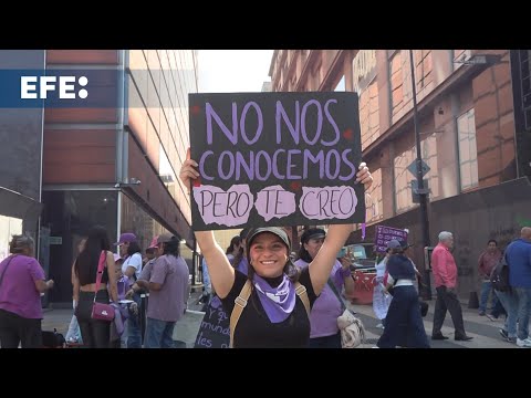 En marcha histórica por el 8M, miles de mexicanas urgen un alto a los feminicidios