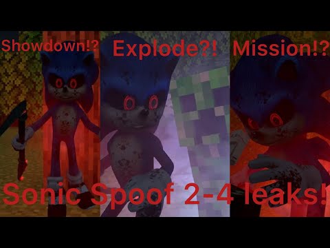 "SONIC.EXE VS THE CREEPERS!" | SONIC SPOOF 2-4 all leaks secrets and easter eggs